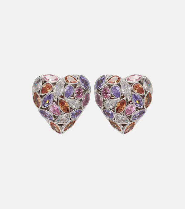  Self-portrait Self-portrait Crystal-embellished Earrings 