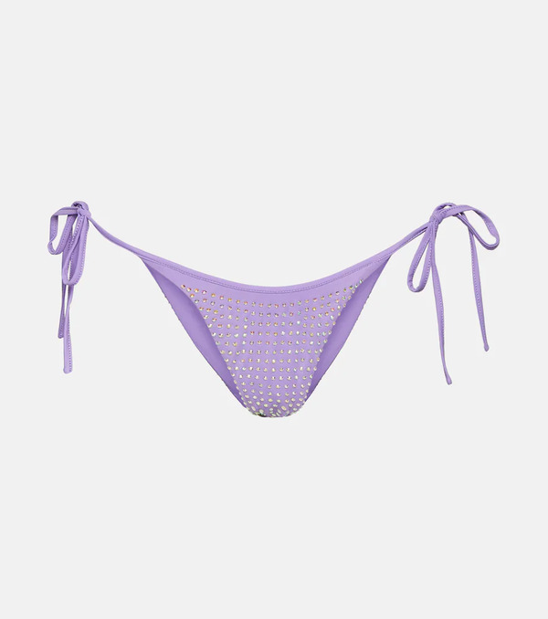  Self-portrait Self-portrait Embellished Bikini Bottoms 