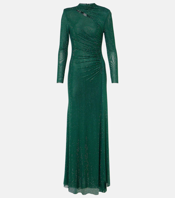  Self-portrait Self-portrait Embellished Gathered Gown 