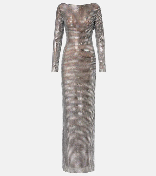  Self-portrait Self-portrait Embellished Maxi Dress 