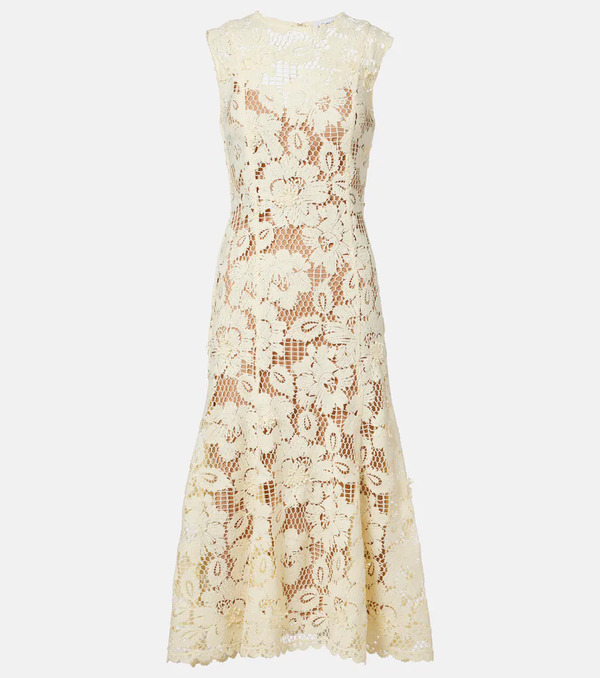  Self-portrait Self-portrait Embellished Midi Dress 