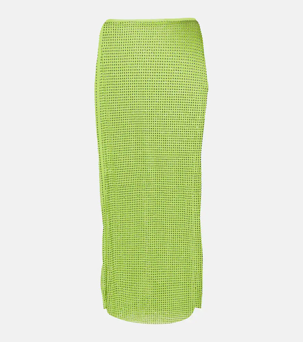  Self-portrait Self-portrait Embellished Midi Skirt 