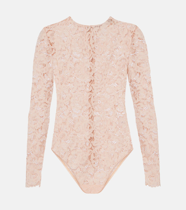 Self-portrait Self-portrait Floral Lace Bodysuit 