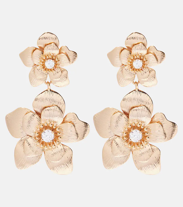  Self-portrait Self-portrait Flower Drop Earrings 