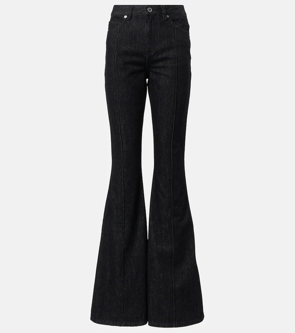  Self-portrait Self-portrait High-rise Flared Jeans 