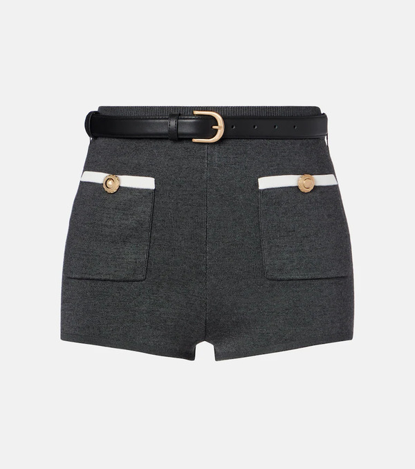  Self-portrait Self-portrait Knitted Shorts 