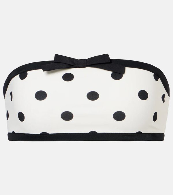  Self-portrait Self-portrait Polka-dot Bikini Top 