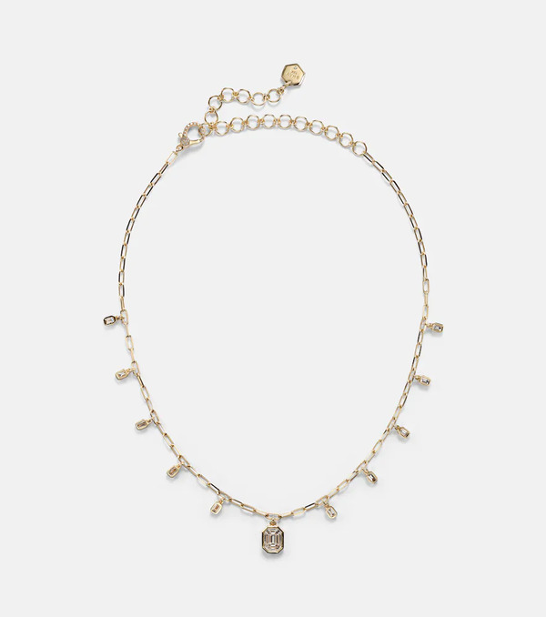  Shay Jewelry Shay Jewelry Illusion 18kt Gold Chain Necklace With Diamonds 