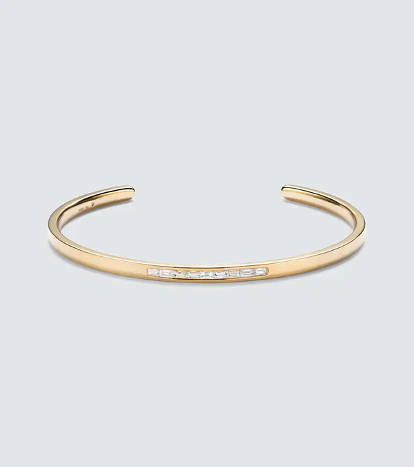  Shay Jewelry Shay Jewelry 18kt Gold Bangle With Diamonds 