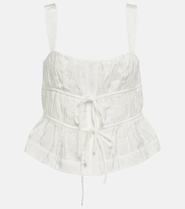  Simkhai Simkhai Abilene Drawstring Shirt 