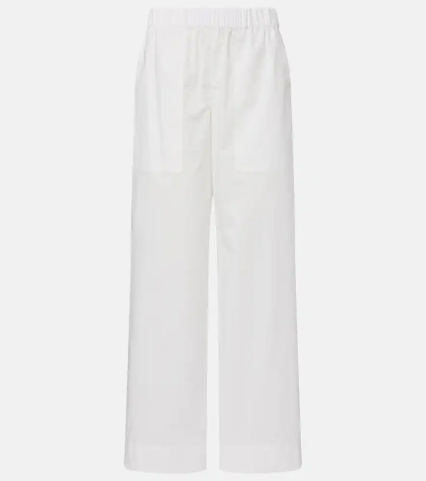  Simkhai Simkhai Arden Cotton-blend Wide-leg Pants 