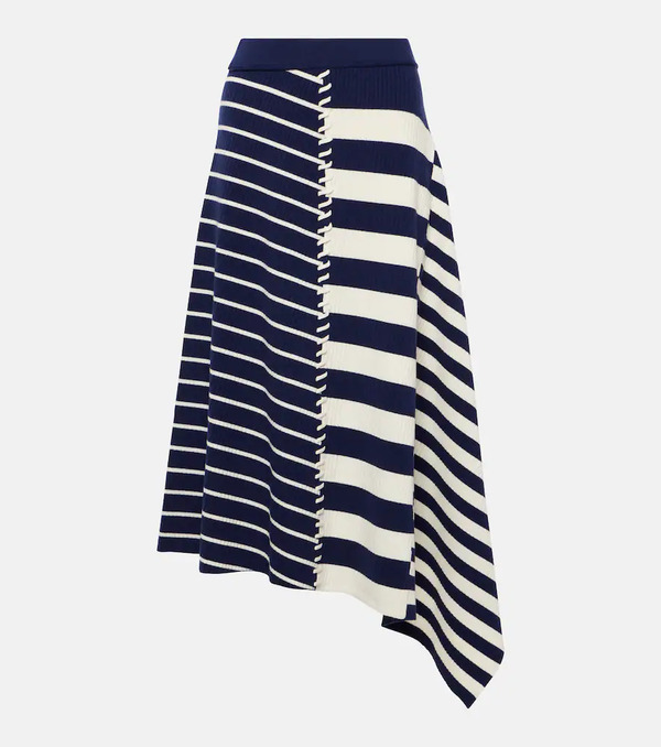  Simkhai Simkhai Braylon Asymmetrical Midi Skirt 