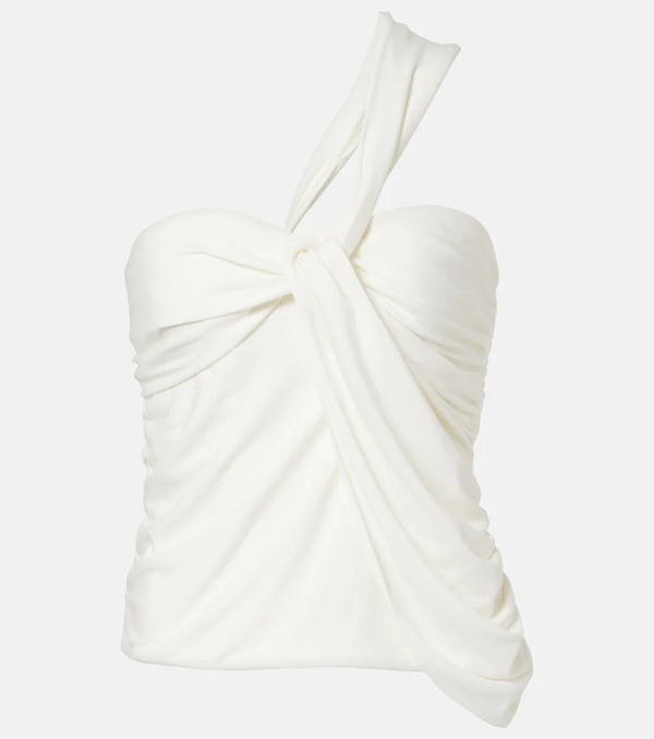  Simkhai Simkhai Draped Jersey Top 