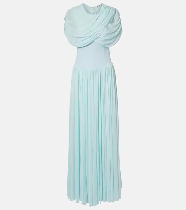  Simkhai Simkhai Draped Pleated Gown 