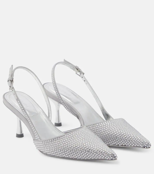  Simkhai Simkhai Dylan Embellished Slingback Pumps 