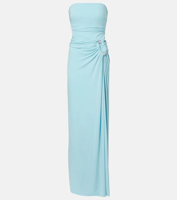  Simkhai Simkhai Emma Gathered Bustier Gown 