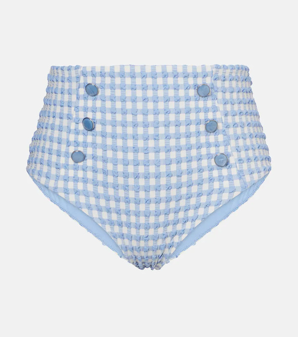  Simkhai Simkhai Ginger Gingham Bikini Bottoms 