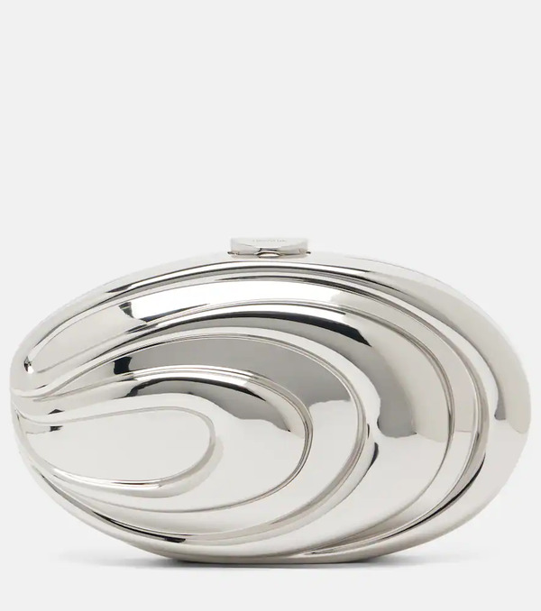  Simkhai Simkhai Inez Metallic Clutch 