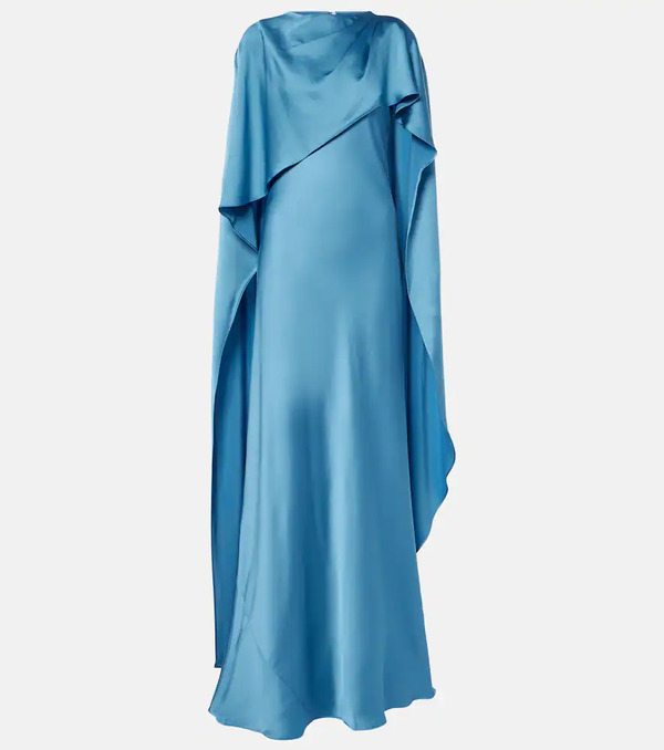  Simkhai Simkhai Izel Caped Satin Gown 