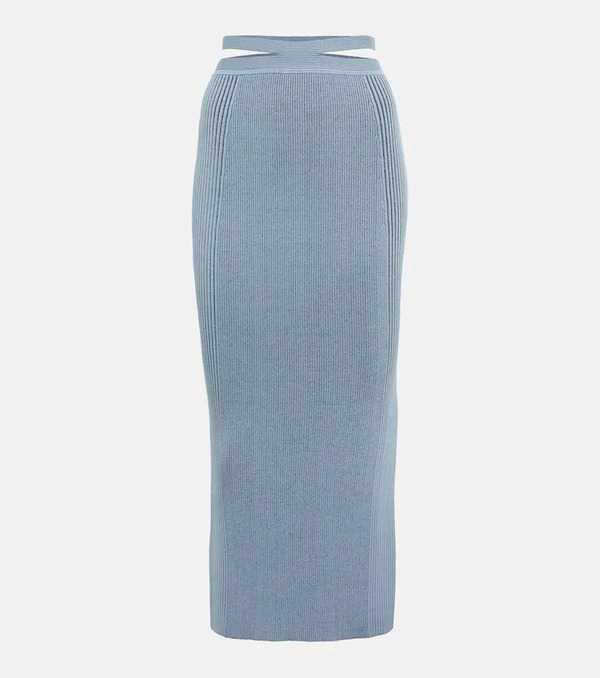  Simkhai Simkhai Orion Rib-knit Midi Skirt 
