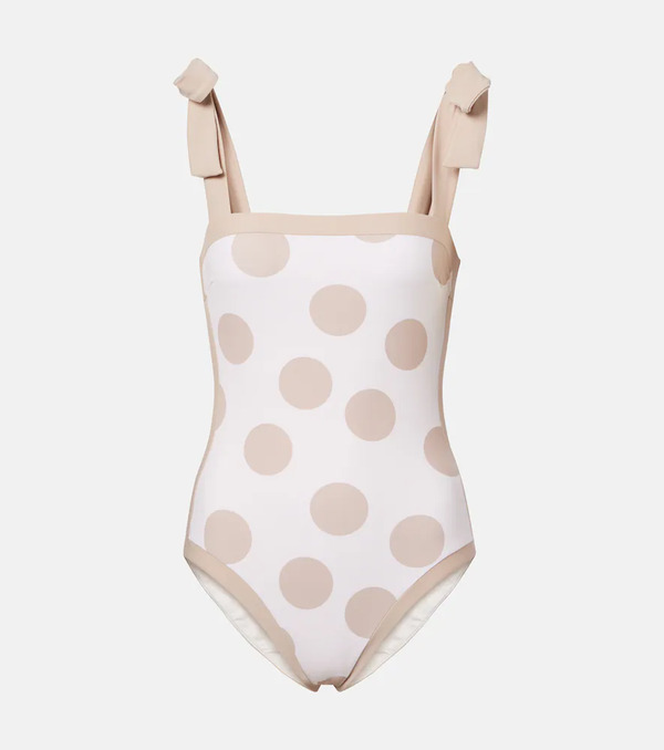  Simkhai Simkhai Piper Polka-dot Swimsuit 