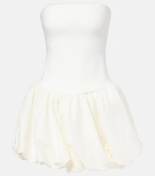  Simkhai Simkhai Pollie Linen And Rayon-blend Minidress 