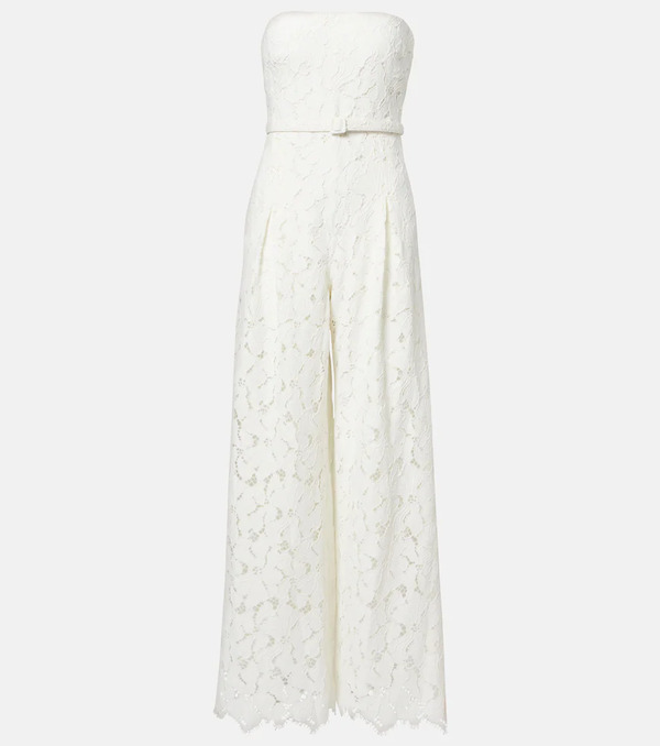  Simkhai Simkhai Rebecca Strapless Lace Jumpsuit 