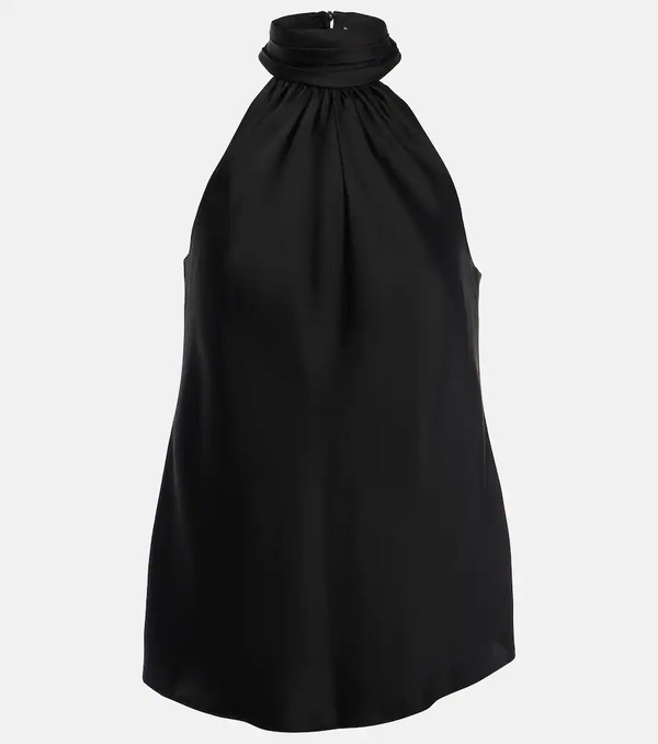  Simkhai Simkhai Thea Halterneck Satin Top 
