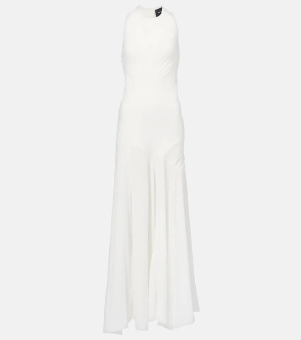  Simone Rocha Simone Rocha Bow-detail Open-back Gown 