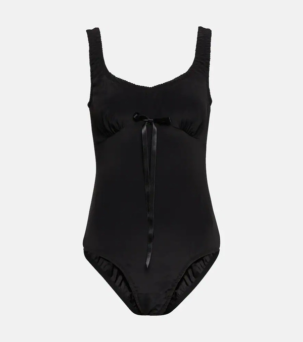  Simone Rocha Simone Rocha Bow-embellished Bodysuit 