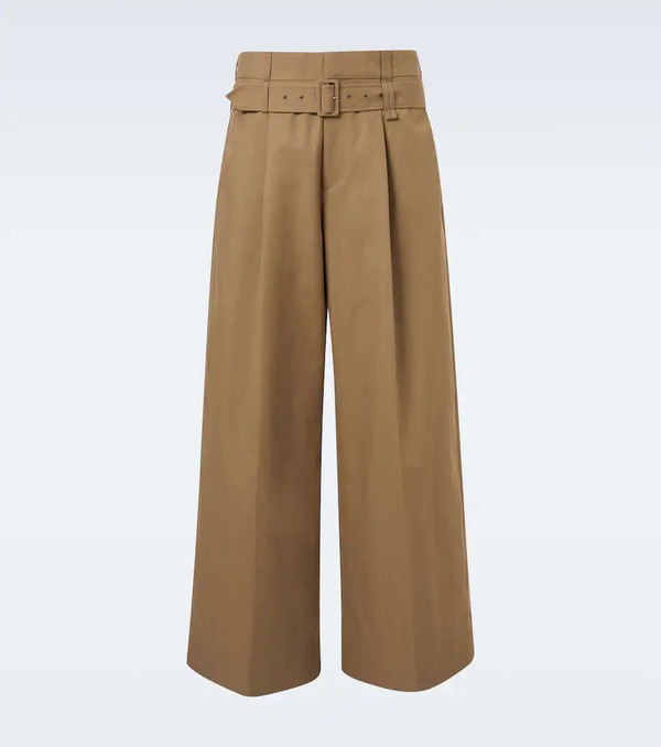  Simone Rocha Simone Rocha Cotton-blend Canvas Wide-leg Pants 