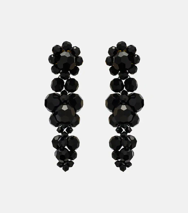  Simone Rocha Simone Rocha Crystal-embellished Drop Earrings 