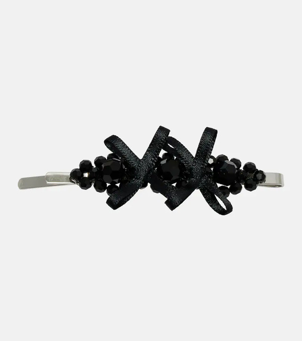  Simone Rocha Simone Rocha Crystal-embellished Hair Clip 