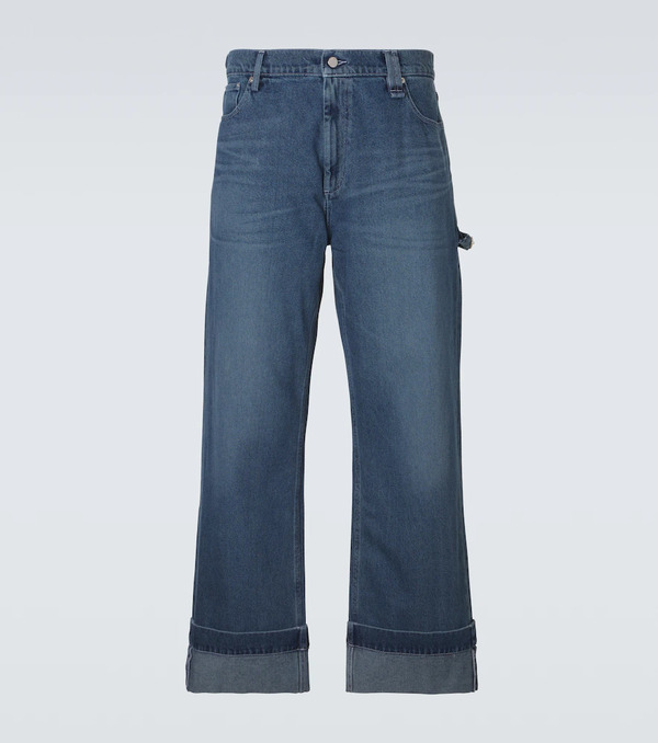  Simone Rocha Simone Rocha Crystal-embellished Straight Jeans 