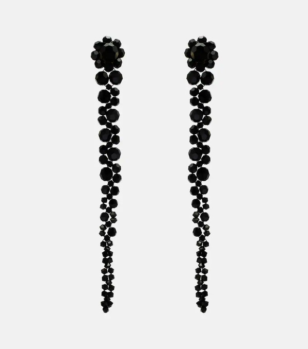  Simone Rocha Simone Rocha Drip Embellished Drop Earrings 