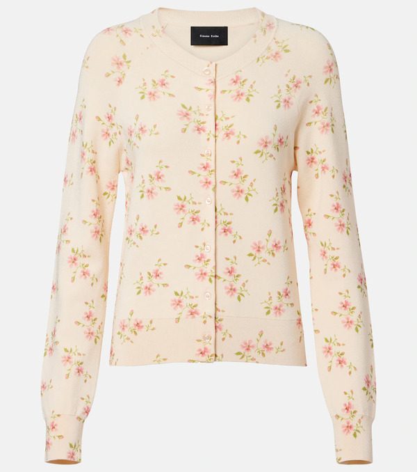  Simone Rocha Simone Rocha Floral Cardigan 