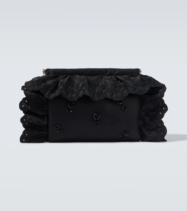  Simone Rocha Simone Rocha Pillowcase Embellished Clutch 