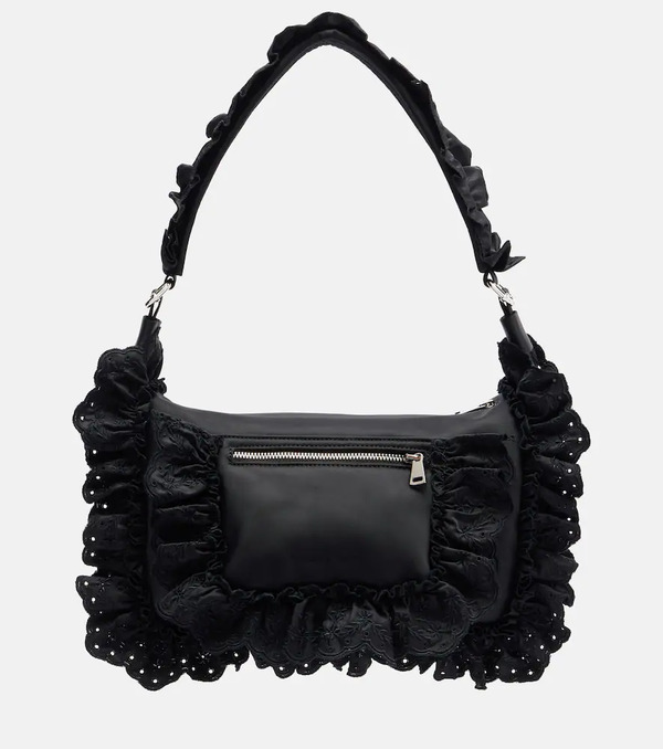  Simone Rocha Simone Rocha Pillowcase Ruffled Shoulder Bag 