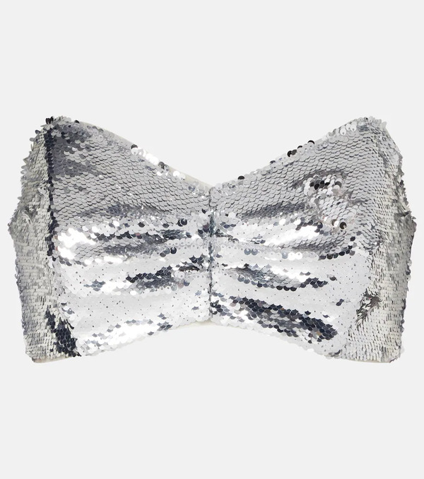  Simone Rocha Simone Rocha Sequined Bandeau Top 