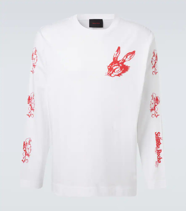  Simone Rocha Simone Rocha Tortoise & Hare Cotton Jersey T-shirt 