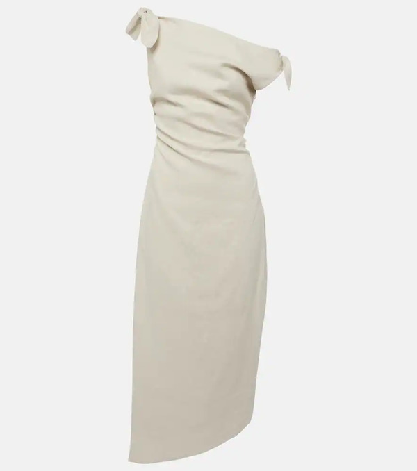  Sir Sir Affogato Linen Midi Dress 