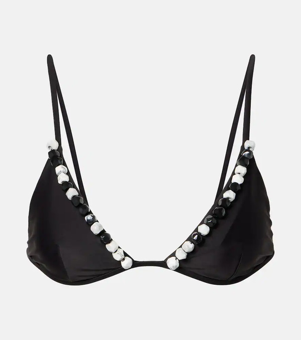  Sir Sir Baci Beaded Bikini Top 