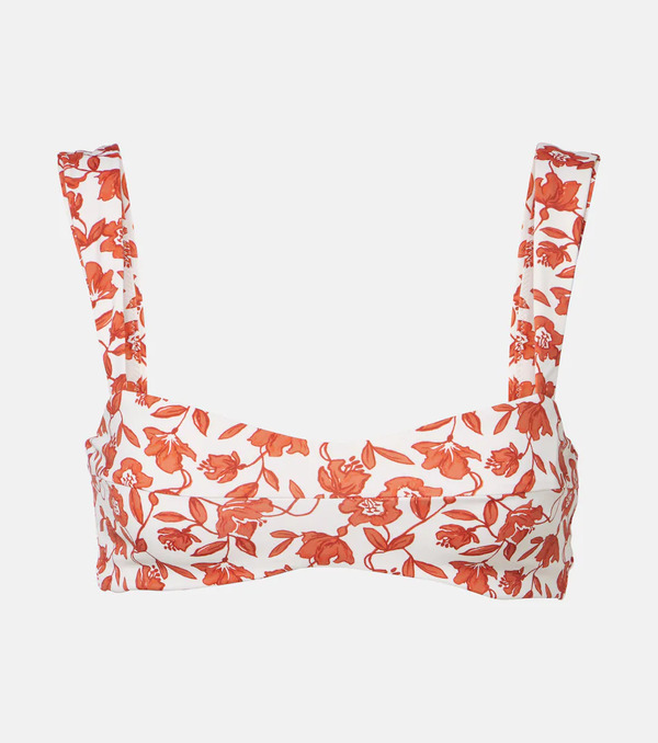  Sir Sir Chloe Floral Bandean Bikini Top 