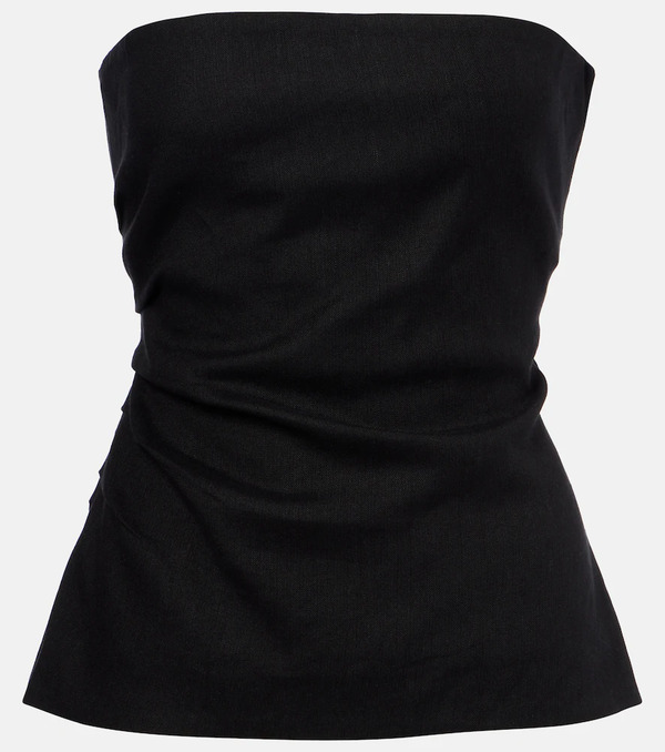  Sir Sir Dorian Linen-blend Tube Top 