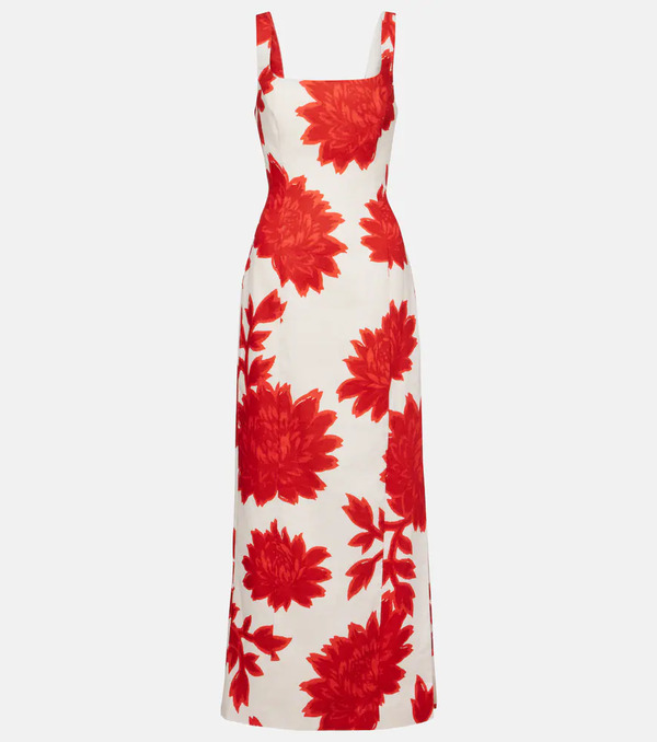  Sir Sir Floral Linen Maxi Dress 