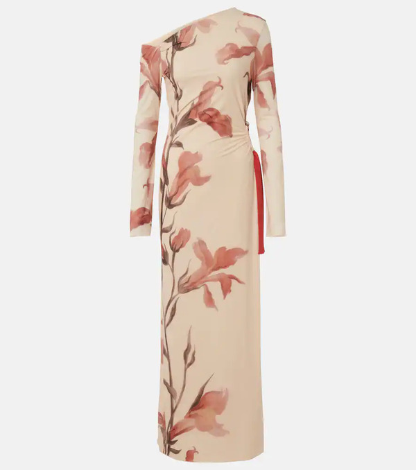  Sir Sir Floral One-shoulder Maxi Dress 