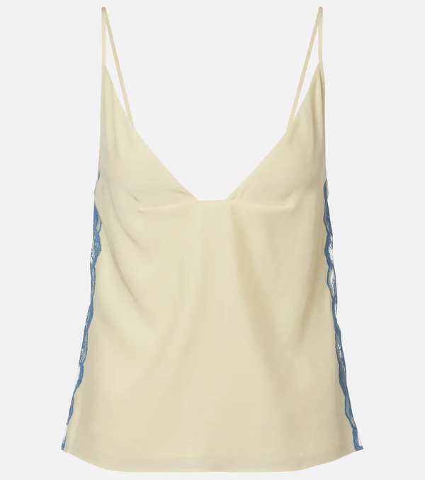 Sir Sir Lace-trimmed Silk Camisole 