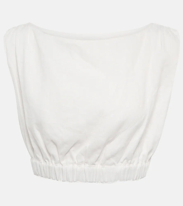  Sir Sir Linen Crop Top 
