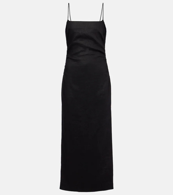  Sir Sir Linen Midi Dress 