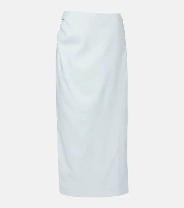  Sir Sir Linen Midi Skirt 